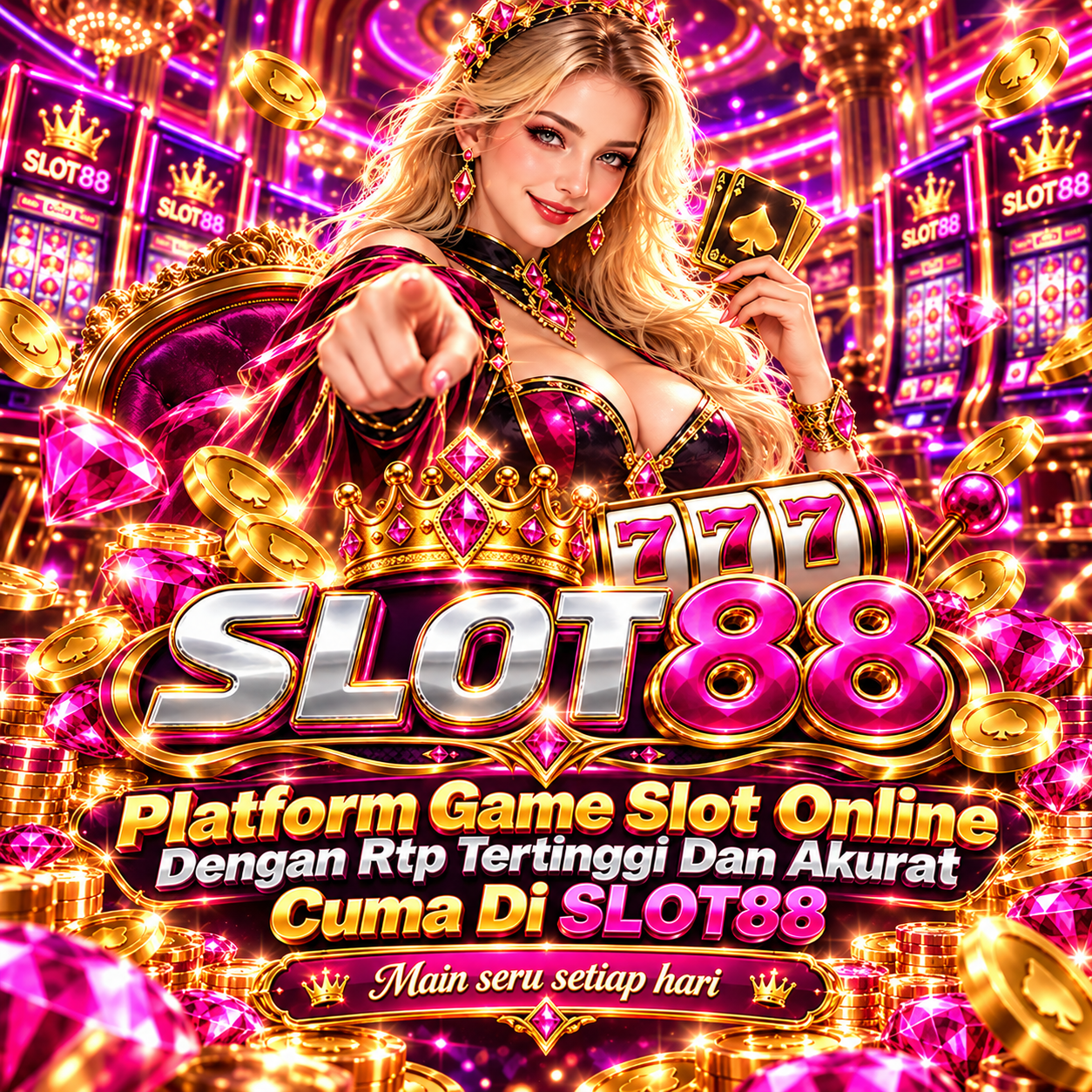 SLOT88 — poster akses permainan